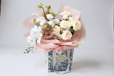 bouquet with orchid