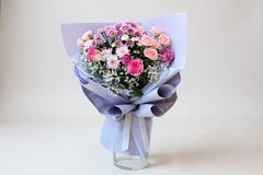 purple bouquet