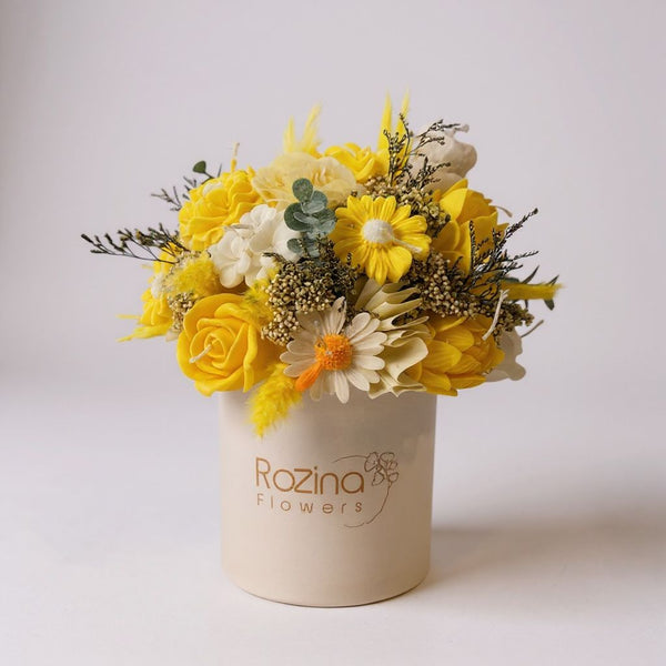 rozina yellow candles